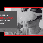 blog banner for a vr content creation blog from Anderson Studios